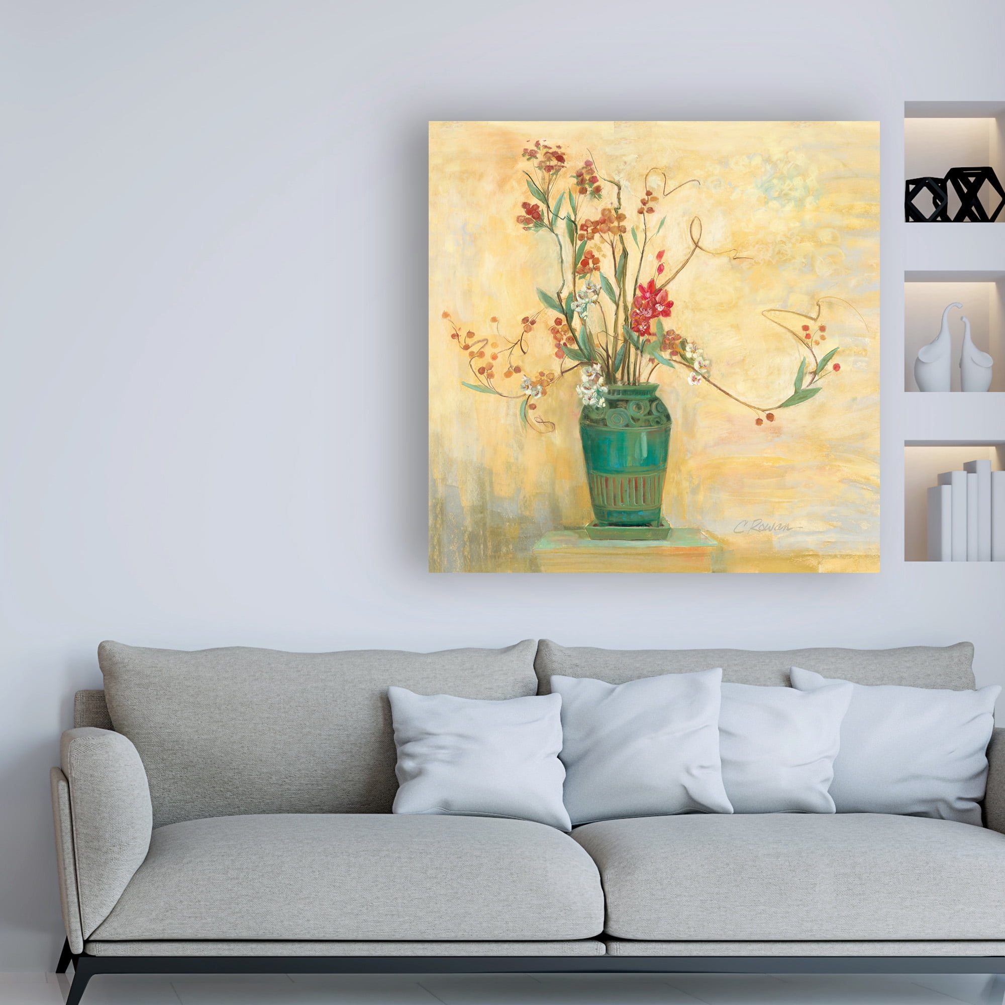 Trademark Fine Art 'Bittersweet I v2' Canvas Art by Carol Rowan