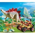 thumbnail image 6 of PLAYMOBIL Explorer Vehicle with Stegosaurus Building Set, 6 of 9
