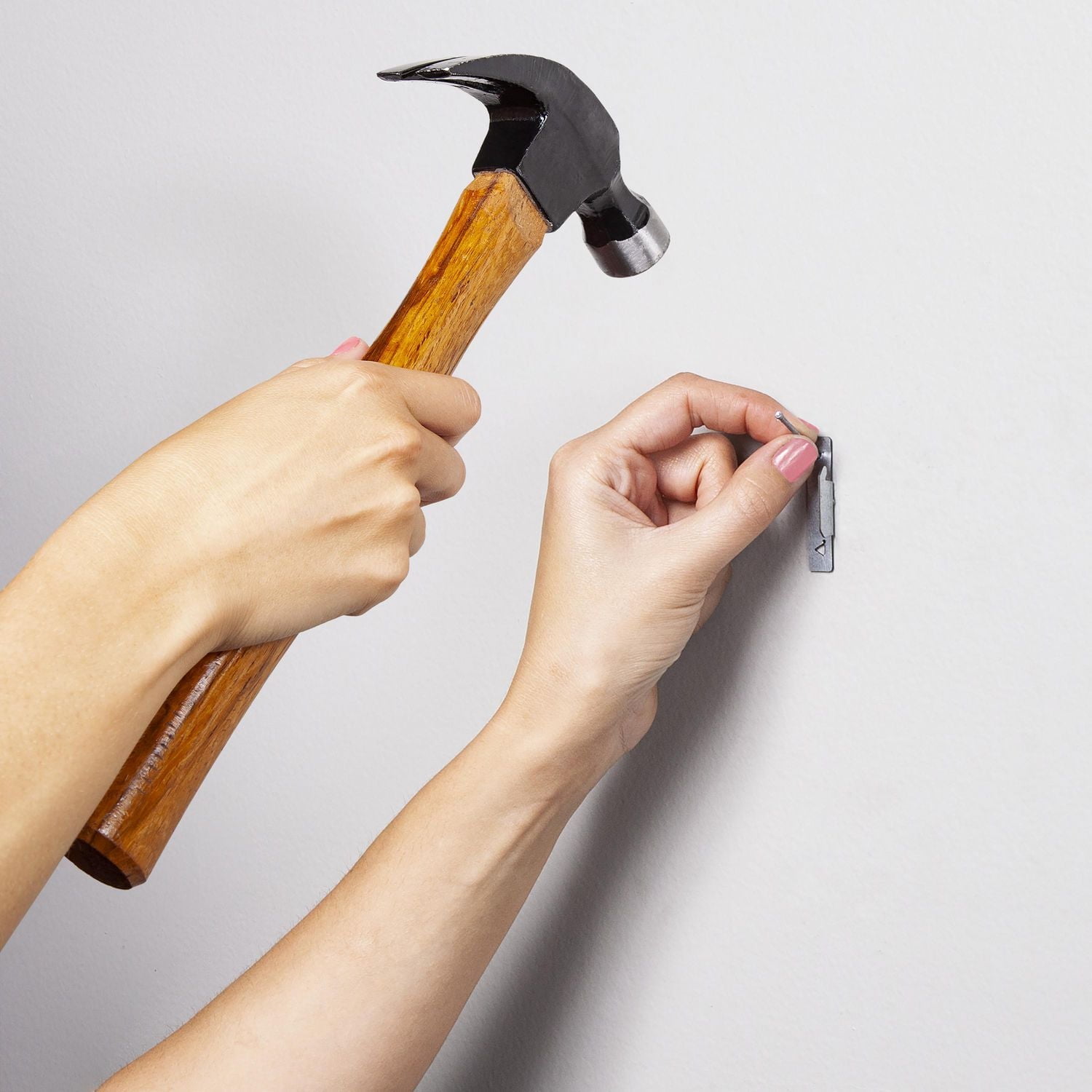 Lunar tringle à rideaux basique Fast Fit à installation facile En plusieurs couleurs