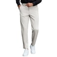 thumbnail image 1 of Versatile Classic Solid Color Casual Trousers for Everyday Wear with Functional Side Pockets and Relaxed Fit Suitable for Spring and Autumn Comfortable and Durable Men’s Chino Pants, 1 of 8