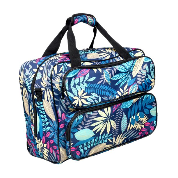Funda para de coser, bolsa de transporte para de coser, bolsa Azul Zulema Caja de la máquina de coser