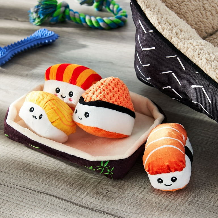Sushi hotsell dog toy