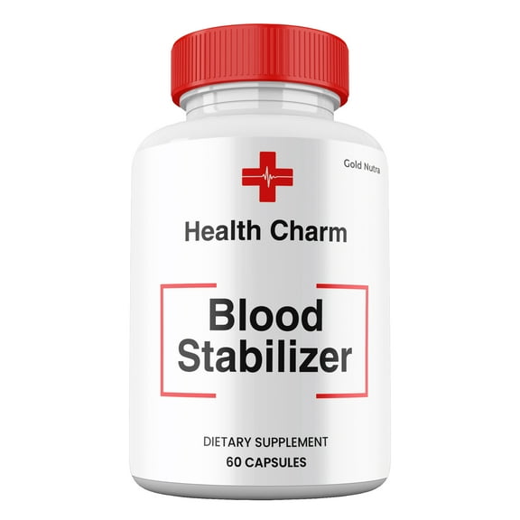(1 Pack) Health Charm Blood Support Capsules, Health Charm Pills Max Strength Supplement All Natural Premium Formula Circulation, 30 Day Supply