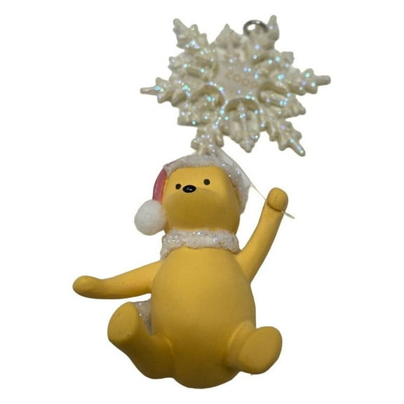 2009 Pooh's Twinkly Snowflake (Winnie the Pooh Collection) Hallmark Keepsake Christmas Tree Ornament - QXE3072