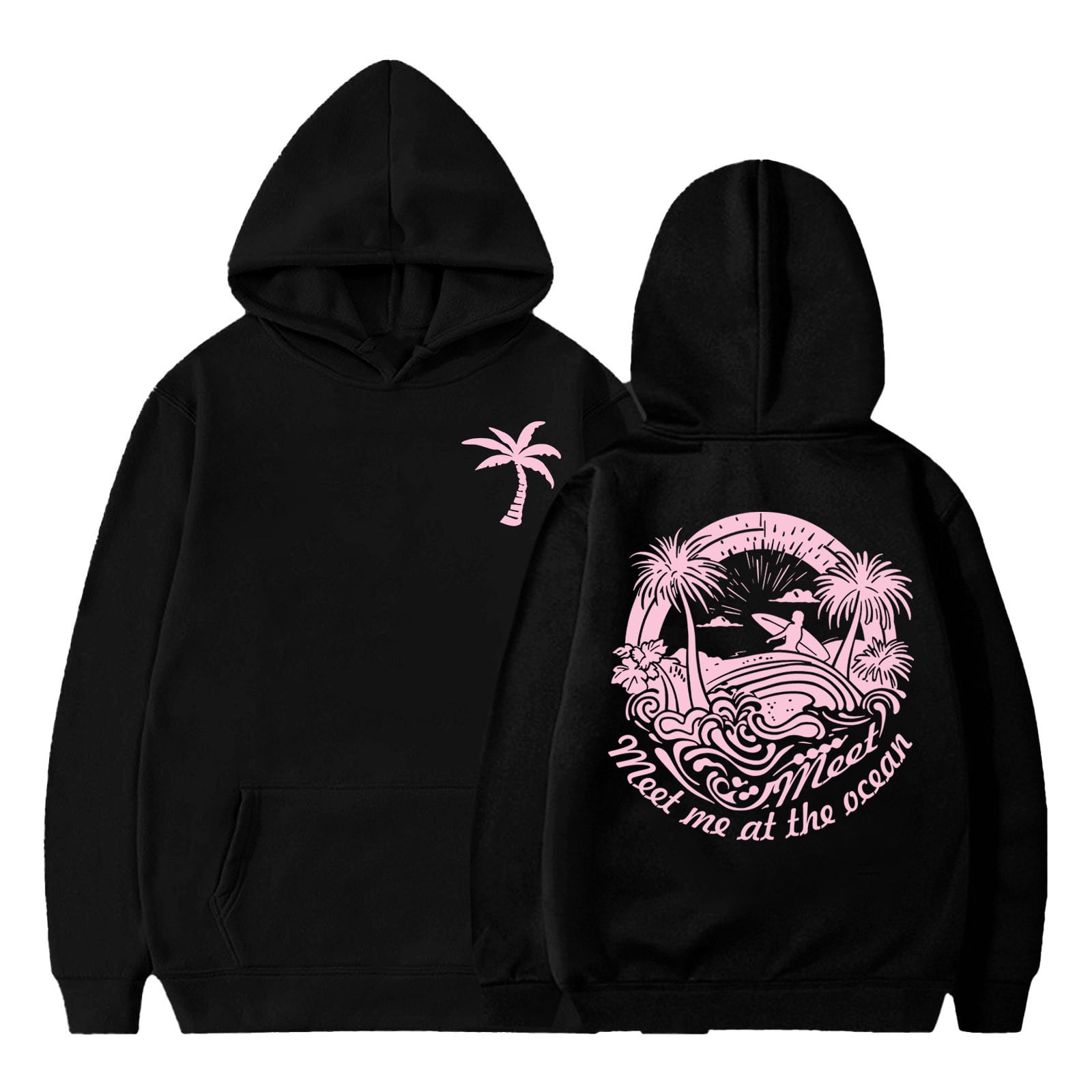 【CPGN STUDIO】23FW★ PANDA Pigment Sweatshirt Krdevn Pink Pom Puff Hoodie Kids Flower Print Long Sleeve