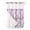 Purple, variant on No Hook Shower Curtain with Snap-in Liner, Purple Weeping Eucalyptus Waterproof Fabric Bathroom Curtains, Spring Summer Farmhouse Leaves Bath Curtains & Mesh Top Window 72"x78" Long