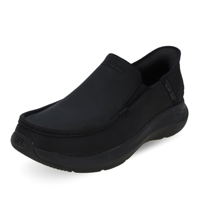 Zapatos Skechers Parson-Oswin - Mocasín sin cordones para hombre, color negro