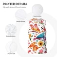 thumbnail image 6 of Easygdp Flowers Birds And Butterflies Men's Mesh Basketball Jersey Quick Drying Sleeveless Shirts Fitted Muscle Tank Tops Sport Round Neck T-Shirt - Large, 6 of 9