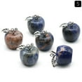 thumbnail image 1 of pstuiky Décoration Maison Naturelle Chanceuse Pierre Pommes Mini Pommes Pendentif, 1 of 2