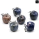 thumbnail image 1 of Mini collar de manzana con colgante de ópalo de piedra natural | Joyería artesanal de piedra de la suerte pulida para aliviar la ansiedad y la riqueza | Ligero, 16 x 20 mm, regalo para mujeres y hom, 1 of 2