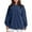Dark Blue, variant on VANLOFE Women's Solid Color Long Sleeve Sweatshirt Crewneck Sweatshirt for Women Women's Fashion Trendy Pink Sweatshirt XL