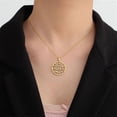 thumbnail image 5 of Hebrew Letter Ethnic Necklace for Men Women Jewish Pendant Necklace Stainless Steel Israel Amulet Chain Male Jewelry, 5 of 5