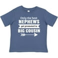 thumbnail image 3 of Inktastic Only the Best Nephews Get Promoted to Big Cousin Boys or Girls Baby T-Shirt, 3 of 5