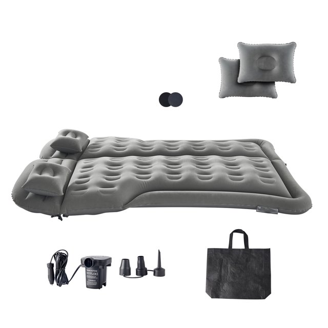 air Mattress for Car, Inflatable camping Mattress for Car, Thick Flocked Travel Beds, Comfortable and durable portable Sleeping Mattress With air Pump