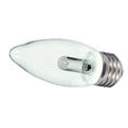 thumbnail image 2 of Satco S9154 - 1.4 watt LED; B11; Clear; 2700K; Medium base; 120 volts, 2 of 13