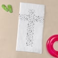 thumbnail image 3 of CafePress - Music Cross - Large Beach Towel, Soft 30"x60" Towel with Unique Design, 3 of 3