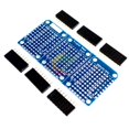 thumbnail image 1 of Yazoeia for Wemos D1 Mini Triple Socket Triplet Base Shield Board NodeMCU Compatible ESP8266 Development Base Board Module with Pins CJC912-189901, 1 of 4