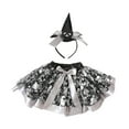 thumbnail image 2 of Disfraz de niña Salvador creativo con diadema y disfraz de Halloween plata, 2 of 10