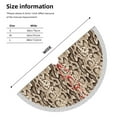 Christmas Tree Skirt, Camouflage Print snake Christmas Tree Decorations ...