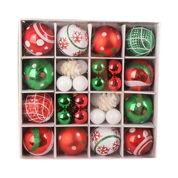 Rbaofujie Personalized Christmas Ornaments 42 Of Christmas Ornaments Christmas Tree Decoration Holiday Wedding Party Decoration Christmas Decorations for Bedroom