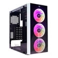 thumbnail image 1 of Gabinete Gamer BALAM RUSH DRAGONFLY ATX 3 Fan Cristal Templado RGB Blanco BR-932813 BALAMRUSH BR-932813, 1 of 6