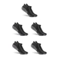 thumbnail image 3 of Guardurnaity 1 par de calcetines tobilleros de algodón casuales deportes de invierno pie hogar gris oscuro L Gris oscuro L 5piezas Guardurnaity CBP220001, 3 of 6