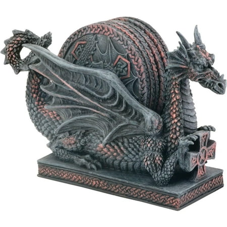 

Dragon Cup/Plate Coasters Collectible Home Decoration