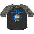 thumbnail image 3 of Inktastic I'm the Little Brother with Cute Monkey Boys Toddler T-Shirt, 3 of 5