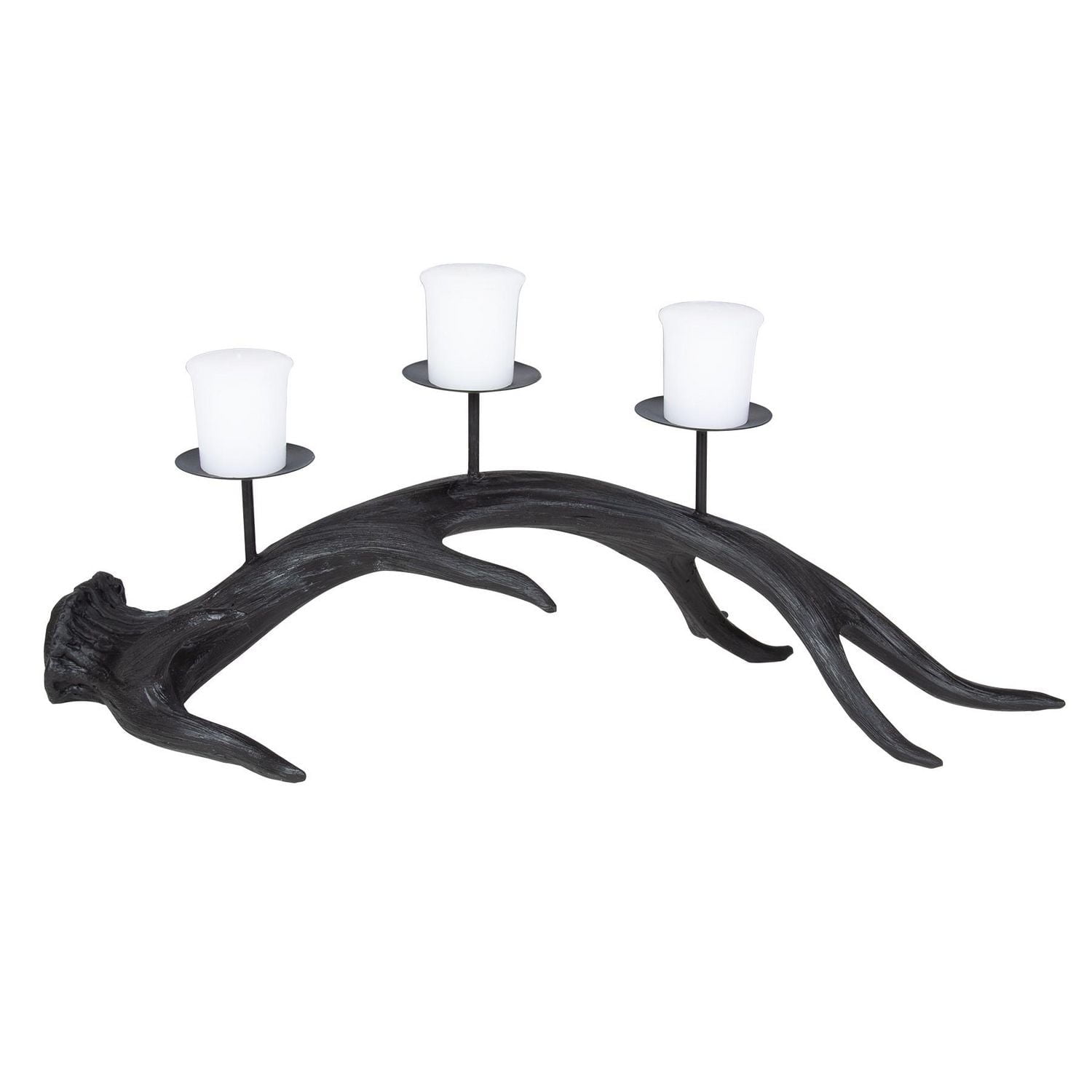 Canadiana Antler Candle Holder