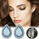 thumbnail image 3 of Elegante Pendientes de la gota con el ópalo blanco único ligero de la joyería del oído para las mujeres, 3 of 8