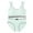Mint Green, variant on Training Bras for Girls Kids Girls Solid Wire Free Soft Stretchy Bralettes Training Bras Panties 2 Piece Set Girls Bras Beige 8 Years-13 Years