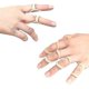 thumbnail image 2 of Férula para dedo, anillo fijo ajustable, estabilizador de articulación de dedo roto, Protector de férula para dedo, alisado de artritis, 14 Uds., 2 of 5
