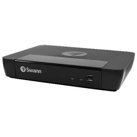 Swann - Pro Enforcer 8-Channel, 4-Dome & 2-Bullet Camera Indoor/Outdoor PoE Wired 4K UHD 2TB HDD NVR Security System - White