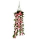 thumbnail image 2 of Flores colgantes artificiales de violeta, cesta de glicina para pared, guirnalda de flores colgantes, orquídea de seda falsa, 2 of 3