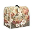 thumbnail image 3 of ZIATUBLES Mixer Cover Dust Proof Kitchen Stand Mixer Cover with Front Pockets and Carry Handle Multi-Functional Home Decor Accessories Compatible with 6-8, Hummingbird Floral, 3 of 7