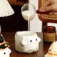 thumbnail image 5 of Regalos de Halloween para hombres y mujeres, taza de café de cerámica con forma de fantasma, linda taza de fantasma con tapa de sombrero de bruja, novedosa taza de té de cerámica de Halloween, regalos, 5 of 6