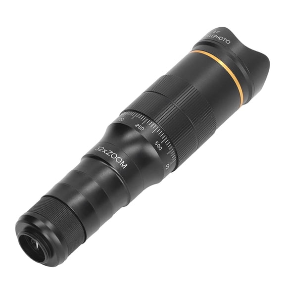 1 * 32X HD Telephoto Zoom Lens for Smartphones 1 * Mobile phone clip 1 * Eye mask-As Shown