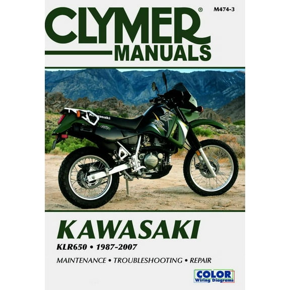 Kawasaki KLR650 Motorcycle (1987-2007) Service Repair Manual ^