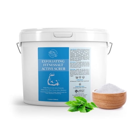 Exfoliating Fitnessalt Active Scrub - 128oz
