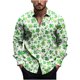 thumbnail image 2 of Ceisia Fashion Mens Graphic Printed Round Neck Gift Long Sleeve Casual Fashion Daily Wear Tee Tops, 2 of 5