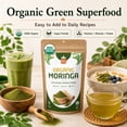 thumbnail image 3 of SPICY ORGANIC Moringa Powder (Moringa Oleifera) - 100% USDA Organic- Non- GMO Moringa Leaves Powder. Perfect for Use in Smoothies, Oatmeal, Tea, and a Myriad of Other Culinary Creations - 16 Oz., 3 of 9