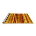 thumbnail image 2 of Ahgly Company Machine Washable Indoor Rectangle Southwestern Yellow Country Area Rugs, 4' x 6', 2 of 4