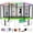 Green, variant on 16FT Trampoline for 8-9 Kids Adults with Basketball Hoop, Enclosure, Light, Sprinkler, Socks, 2000LBS Outdoor Round Heavy Duty Recreational Backyard Trampoline
