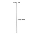 thumbnail image 2 of KAKOWELY 3Pcs Football Table Operation Pole Metal Operation Pole Table Soccer Machine Accessory for Desk17.32"X0.31"X0.31", 2 of 4