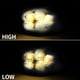 thumbnail image 5 of 2 luces de intermitente lateral de marcador lateral de la marca LED ámbar | Objetivo claro | Marcador de aparcamiento en cabina de camiones articulados | Alta visibilidad | Sello de policarbonato, 5 of 6