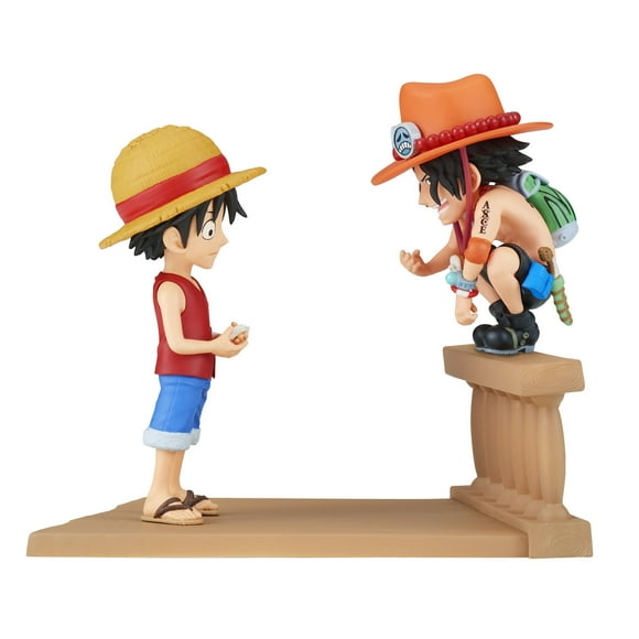 Figura de colección Banpresto One Piece Log Stories Luffy & Ace