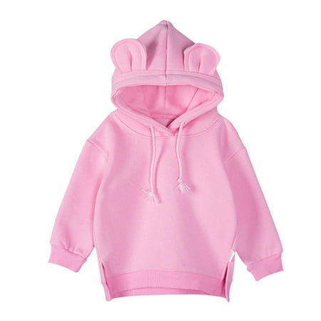 

Simplmasygenix Children s Day Gifts Kids Tops Clearance Toddler Baby Kids Boy Girl Hooded 3D Ear Hoodie Sweatshirt Tops Clothes