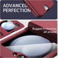 thumbnail image 5 of Compatible Wallet Case for Samsung Galaxy Z Flip 5 5G Case with Card Slot,Full Body Shockproof Cover with Screen Protector Phone Case for Samsung Z Flip 5 Wallet Case with Hinge Protection Wine, 5 of 14