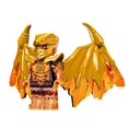 thumbnail image 2 of Minifigura LEGO NINJAGO Crystalized Cole con dragón dorado, 2 of 7