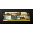thumbnail image 2 of Monzon, Rick 14x7 Black Modern Framed Museum Art Print Titled - Mar Vista, 2 of 5